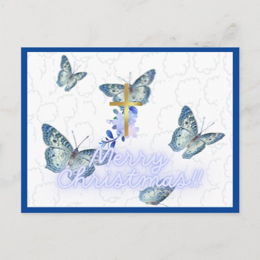 Weihnachtskarten 2024 von Kriyas Collection Feiertagspostkarte (Vorderseite)