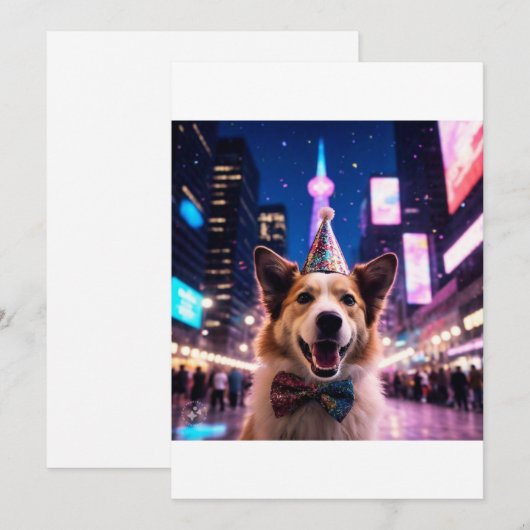 Weihnachtskarten 2025 feiertagskarte (Vorne/Hinten)