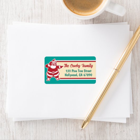 Weihnachtskarten-Adresslisten 2 Adressaufkleber (Insitu)
