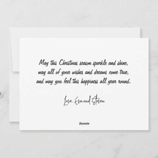 Weihnachtskarten Australien Frohe Weihnachten Weih (Rückseite)