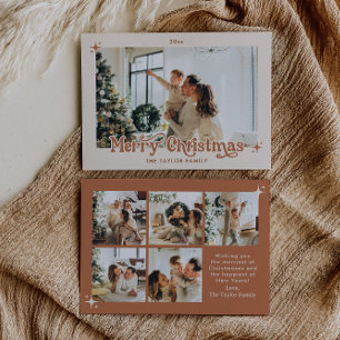 Weihnachtskarten   Boho Christmas Cards Einladung