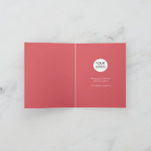 Weihnachtskarten Botanicals Feiertagskarte (Innenseite)