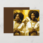 Weihnachtskarten Dankeskarte (Vorne/Hinten)