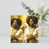 Weihnachtskarten Dankeskarte (Stehend Vorderseite)