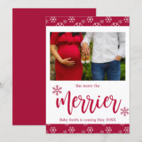 Weihnachtskarten des Roten Fotos
