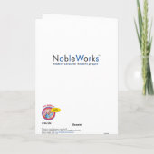 Weihnachtskarten des Vaters Karte (Rückseite)