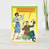 Weihnachtskarten des Vaters Karte (Vorderseite)