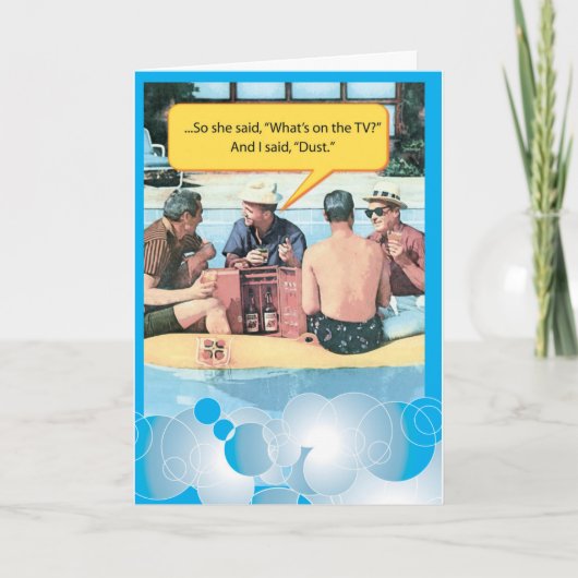 Weihnachtskarten des Vaters Karte (Vorderseite)