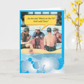 Weihnachtskarten des Vaters Karte (Gelbe Blume)