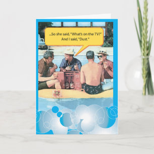 Weihnachtskarten des Vaters Karte