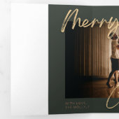 Weihnachtskarten Dreifach Gefaltete Urlaubskarte (Innen Erste Seite)