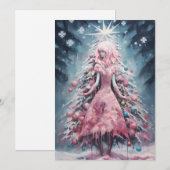 Weihnachtskarten druckbar - Online Weihnachtskarte Feiertagskarte (Vorne/Hinten)