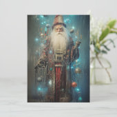 Weihnachtskarten - druckbare Weihnachtskarten Feiertagskarte (Stehend Vorderseite)