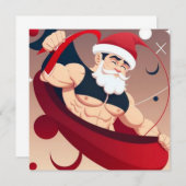 Weihnachtskarten Einladung (Vorne/Hinten)