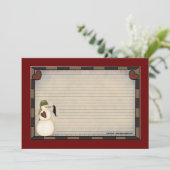 Weihnachtskarten Einladung (Stehend Vorderseite)