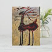 Weihnachtskarten Einladung (Stehend Vorderseite)