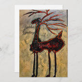 Weihnachtskarten Einladung (Vorne/Hinten)