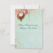 Weihnachtskarten Einladung (Rückseite)