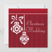 Weihnachtskarten Einladung (Rückseite)