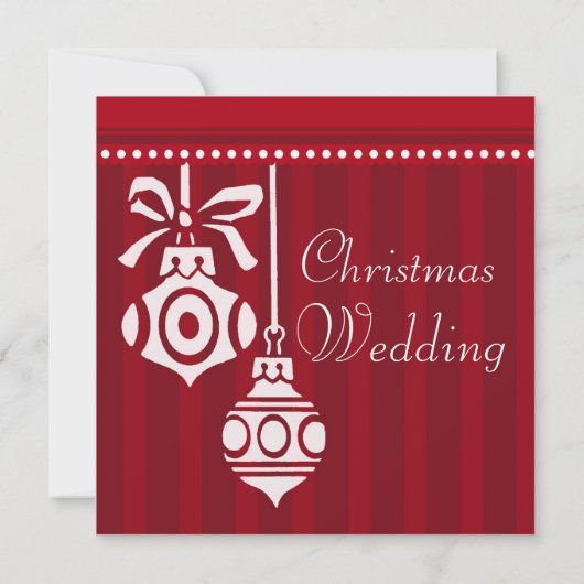 Weihnachtskarten Einladung (Rückseite)