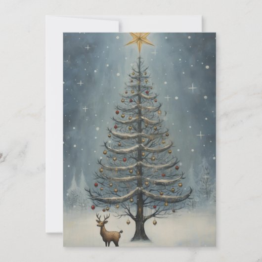 Weihnachtskarten - Einzigartige Weihnachtskarten Feiertagskarte (Vorderseite)