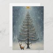 Weihnachtskarten - Einzigartige Weihnachtskarten Feiertagskarte (Vorne/Hinten)