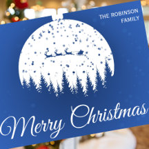 Weihnachtskarten elegant