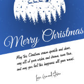 Weihnachtskarten elegant feiertagskarte