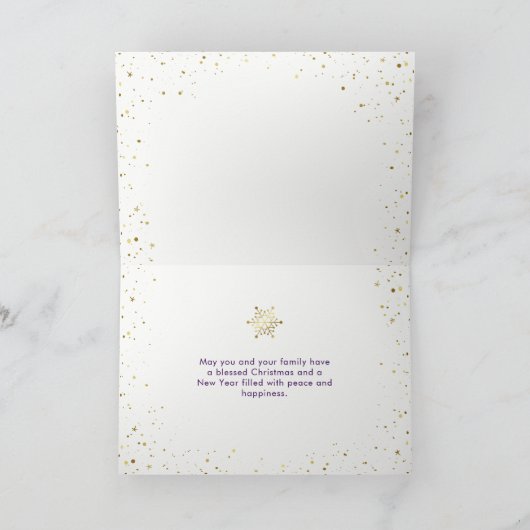 Weihnachtskarten | Feiertag Feiertagskarte (Innenseite)