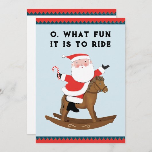 Weihnachtskarten Feiertagskarte (Vorne/Hinten)