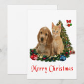 Weihnachtskarten Feiertagskarte (Vorne/Hinten)