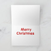 Weihnachtskarten Feiertagskarte (Innenseite)