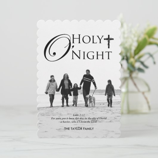 Weihnachtskarten Feiertagskarte (Stehend Vorderseite)