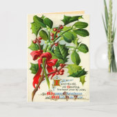 Weihnachtskarten Feiertagskarte (Vorderseite)