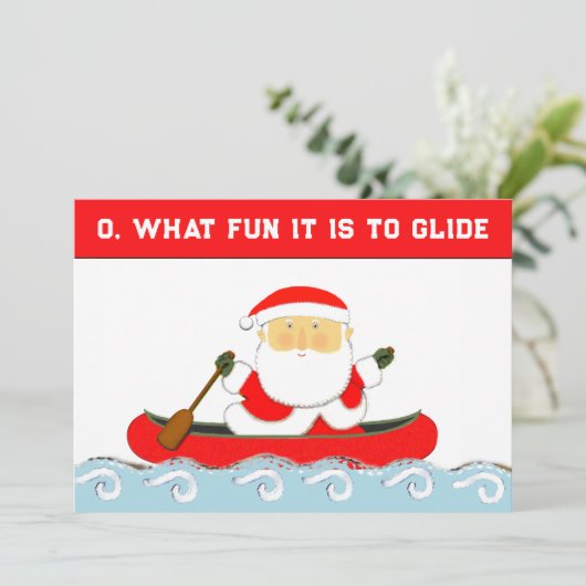 Weihnachtskarten Feiertagskarte (Stehend Vorderseite)