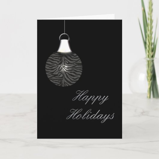 Weihnachtskarten Feiertagskarte (Vorderseite)