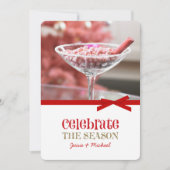 Weihnachtskarten Feiertagskarte (Vorderseite)