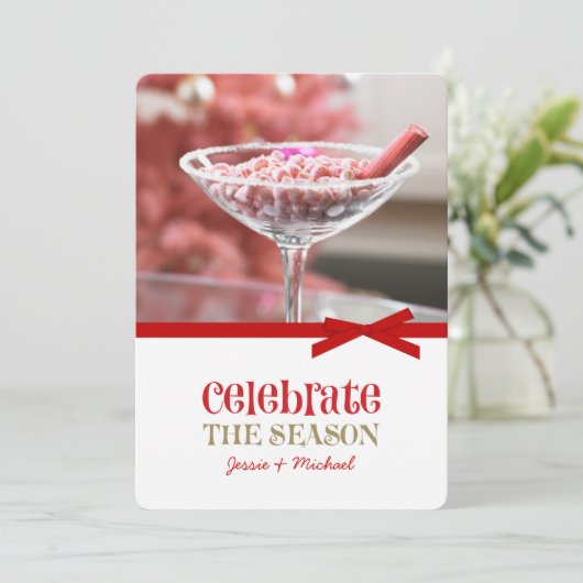 Weihnachtskarten Feiertagskarte (Stehend Vorderseite)