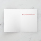 Weihnachtskarten Feiertagskarte (Innenseite)