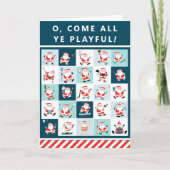 Weihnachtskarten Feiertagskarte (Vorderseite)