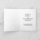 Weihnachtskarten Feiertagskarte (Innenseite)