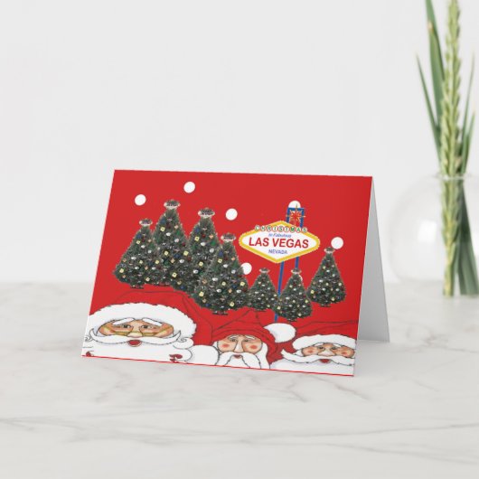 Weihnachtskarten Feiertagskarte (Vorderseite)