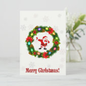 Weihnachtskarten Feiertagskarte (Stehend Vorderseite)