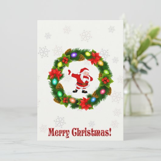 Weihnachtskarten Feiertagskarte (Stehend Vorderseite)