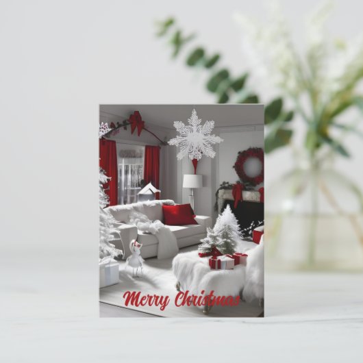 Weihnachtskarten Feiertagskarte (Stehend Vorderseite)