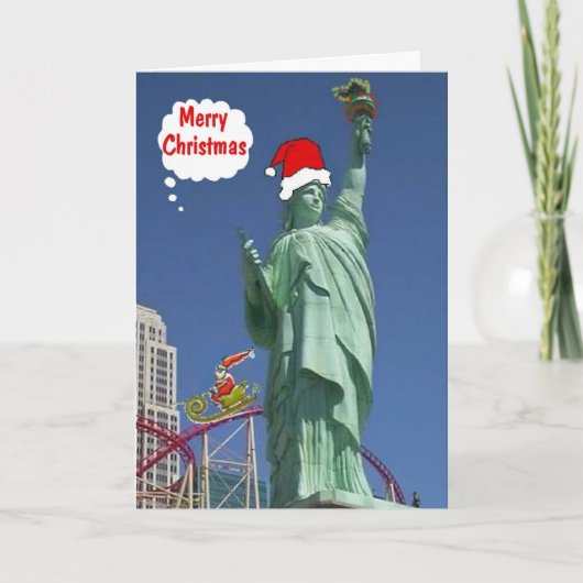 Weihnachtskarten Feiertagskarte (Vorderseite)