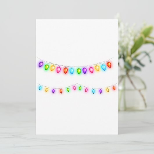 Weihnachtskarten Feiertagskarte (Stehend Vorderseite)