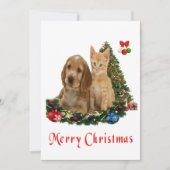 Weihnachtskarten Feiertagskarte (Vorderseite)