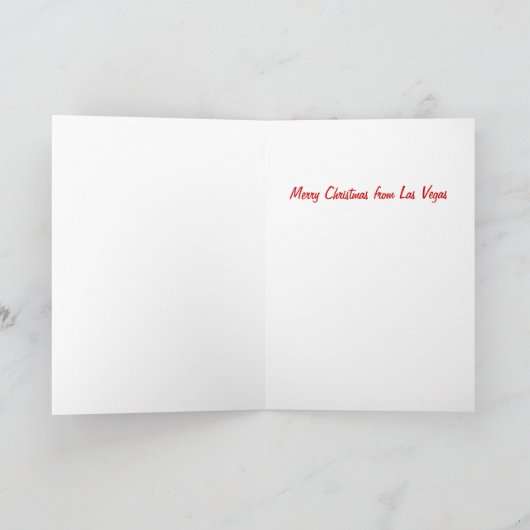 Weihnachtskarten Feiertagskarte (Innenseite)