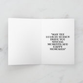 Weihnachtskarten Feiertagskarte (Innenseite)